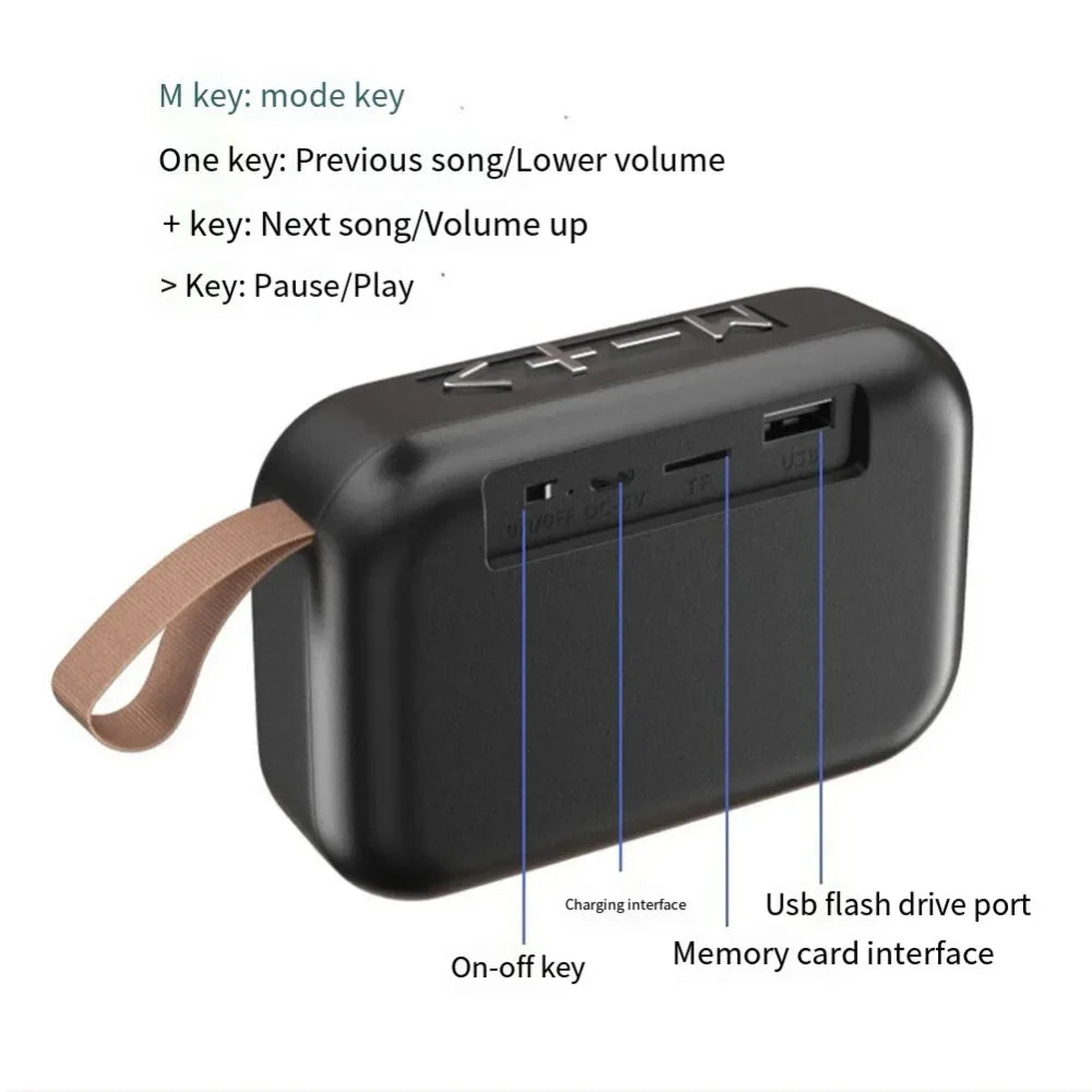 Mini Outdoor Bluetooth Speaker