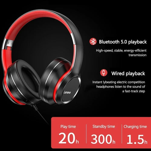 Lenovo Foldable Wireless Headphones