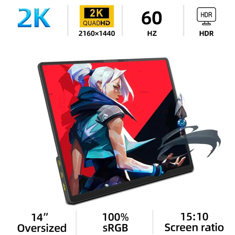 Portable 2K Gaming Monitor