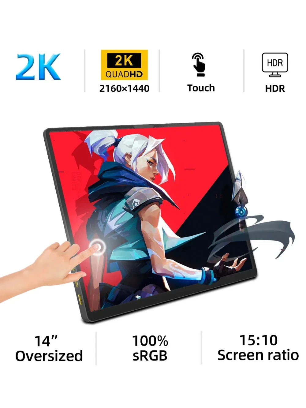 Portable 2K Gaming Monitor