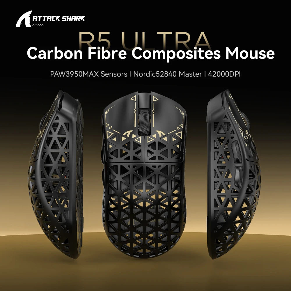 Attack Shark R5 Ultra Lightweight Gaming Mouse