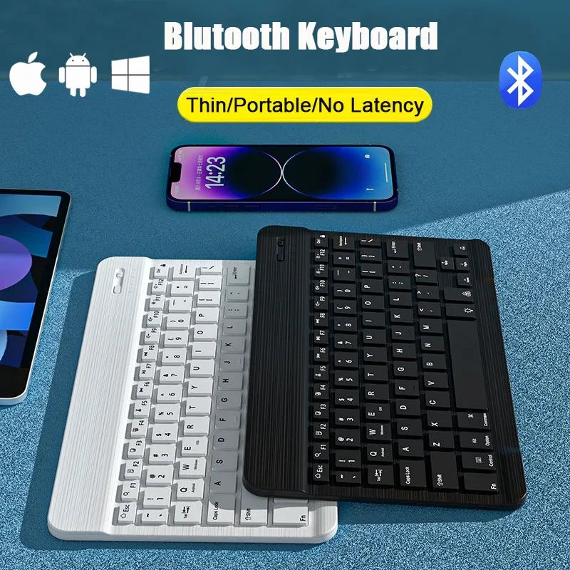 Rechargeable Wireless Bluetooth Keyboard